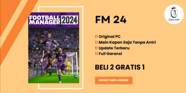 Gambar Product Football Manager 2024/ FM24/ FM2024 Include In Game Editor