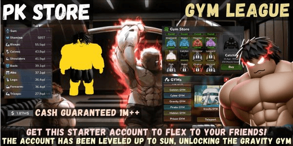 Gambar Product Gym League Starter Account