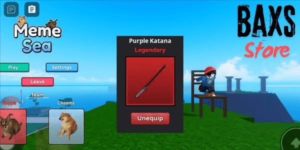 Gambar Product Purple Katana