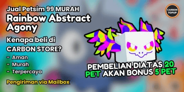 Gambar Product Rainbow Abstract Agony