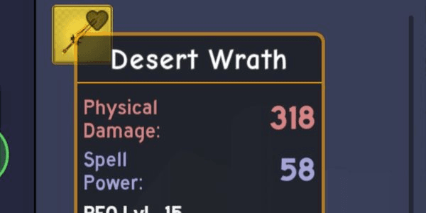 Gambar Product Desert Wrath Max Upgrade (Dungeon Quest)