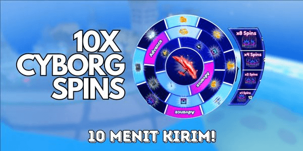 Gambar Product 10x Cyborg Spins