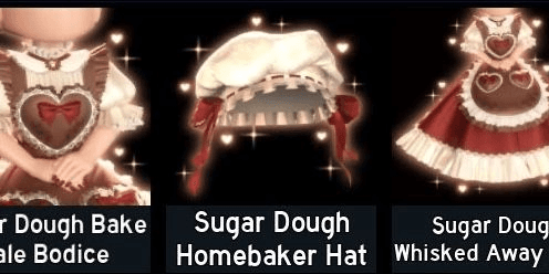 Gambar Product SUGAR DOUGH SET - Royale High