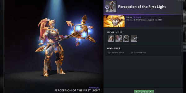 Gambar Product Perception of the First Light (Dawnbreaker Set Aghanim's 2021 Collector's Cache)