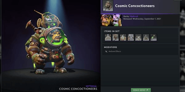 Gambar Product Cosmic Concoctioneers (Alchemist Set Aghanim's 2021 Collector's Cache)