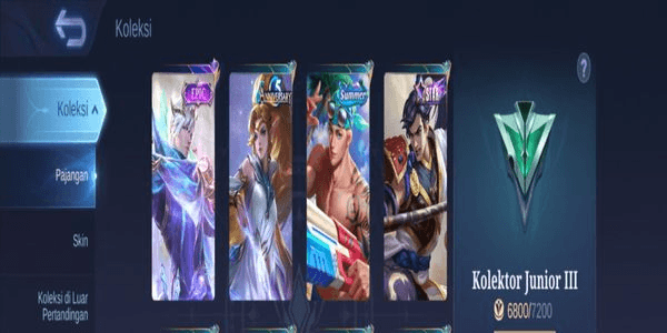 Gambar Product akun mobile legends murah