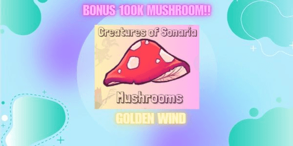 Gambar Product 1M Mushrooms | Creatures of Sonaria - Roblox