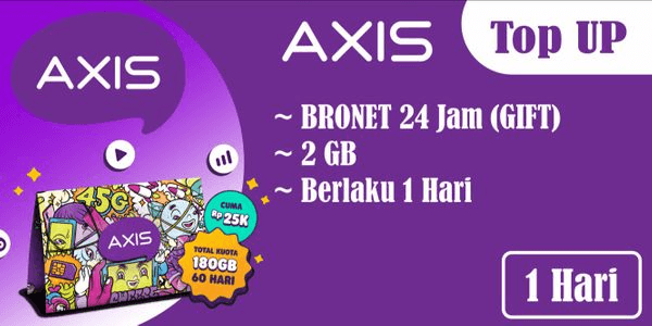 Gambar Product BRONET Package 24 Hours 2GB