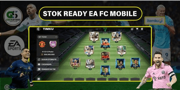 Gambar Product EA FC MOBILE OVR 98(ROONEYxVAN PERSIE)