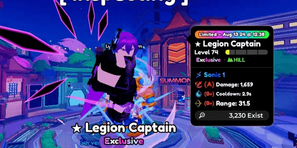 Legion Captain Evo Good Stats