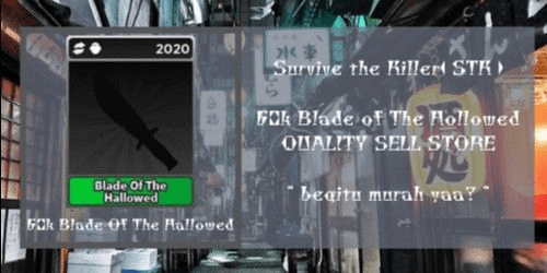 Gambar Product Blade Of The Hallowed (STK/Survive The Killer)