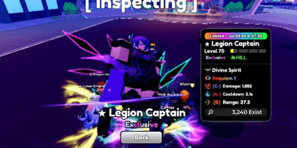 Gambar Product Legion Captain (Requiem) Anime Defenders