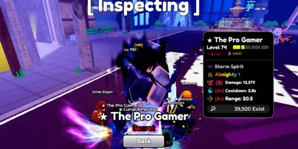 Gambar Product The Pro Gamer Almighty Anime Defenders