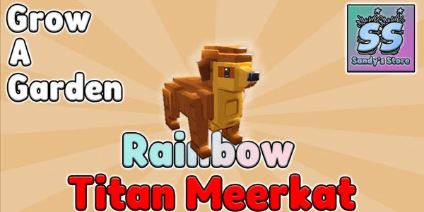 Gambar Product Rainbow Titan Meerkat 15 sec CD - Grow a Garden