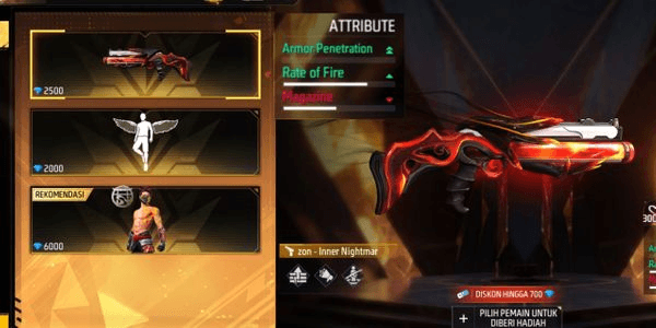Gambar Product Gift Weapon Skin Bizon - Inner Nightmare