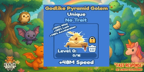 Gambar Product Godlike Pyramid Golem