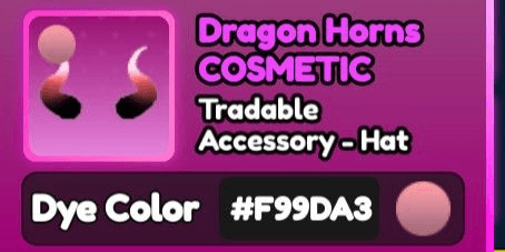 Gambar Product Dragon Horn (Pastel Pink Hex F)