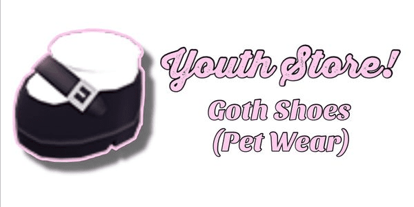 Gambar Product Goth Shoes (Pet Wear) - Adopt Me