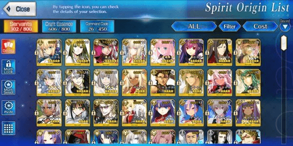 Gambar Product [NA] Akun FGO NA Starter 11 SSR