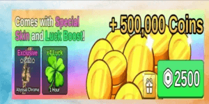 500,000 Coins