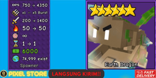 Gambar Product Earth Dragon (6 Star) Exclusive Unit