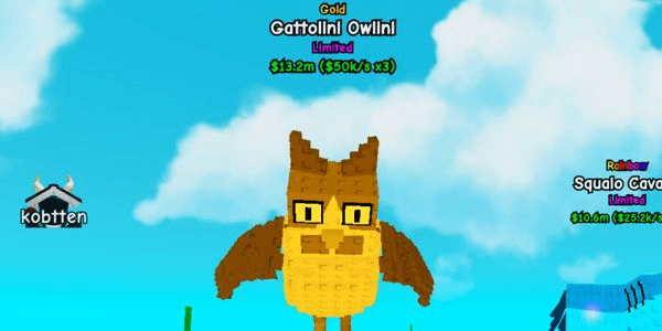 Gambar Product Gattolini Owlini (Gold) 50k+/s