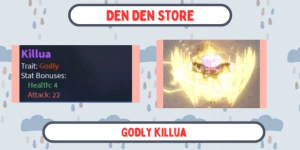 GODLY KILLUA - A Universal Time + BONUS POWERPLEX (NEW SKIN KILLUA)