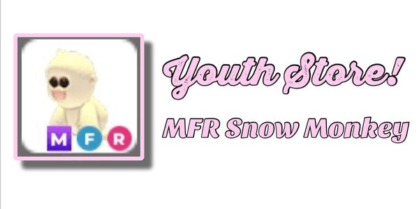 Gambar Product MFR Snow Monkey - Adopt Me