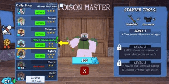 Gambar Product max lvl class