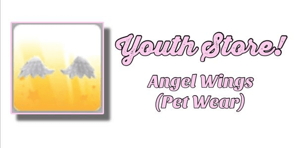 Gambar Product Angel Wings (Pet Wear) - Adopt Me