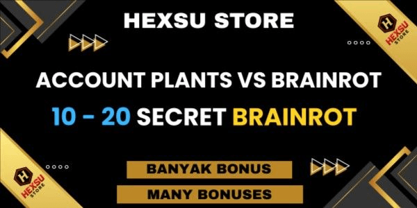 Gambar Product ACCOUNT SECRET PLANTS VS BRAINROT