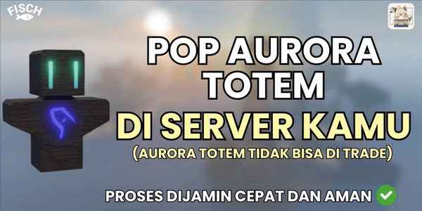 Aurora Totem (Summon Aurora Borealis di server kamu)