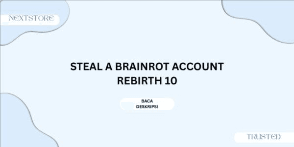 Gambar Product ACCOUNT DATA PLAIN REBIRTH 10 | STEAL A BRAINROT
