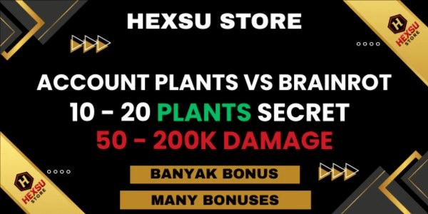 Gambar Product AKUN PLANTS VS BRAINROT