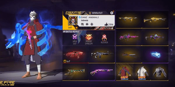 Gambar Product Cheap FF Account SG Reaper Evo Max Punch #1