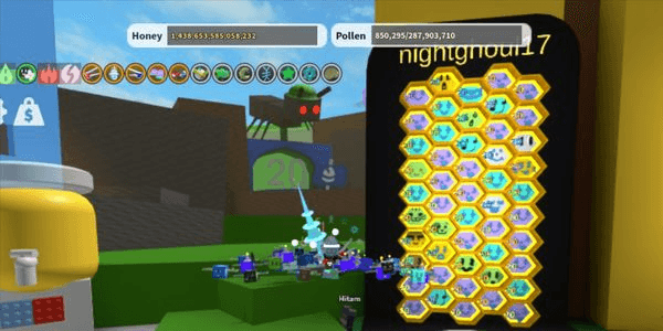 Gambar Product Account Bee Swarm Simulator - Blue Hive