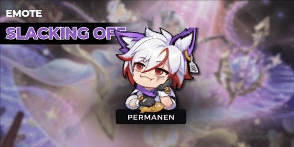 Gambar Product Emote Slacking Off