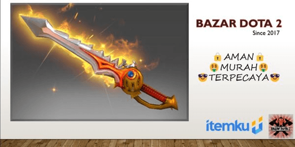 Gambar Product Genuine Rapier of the Burning God Offhand (Ember Spirit)