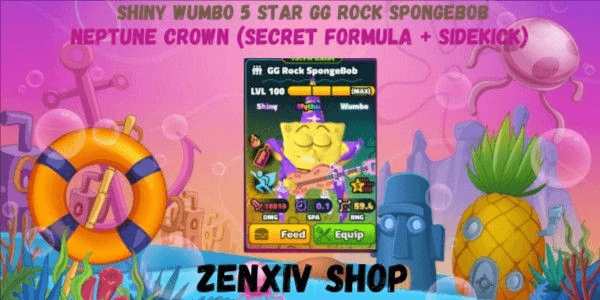 Gambar Product GG Rock Spongebob (Shiny Wumbo)
