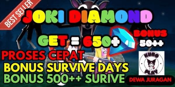 Gambar Product Joki 600 Diamonds | 99 Night In The Forest | Bonus 50+
