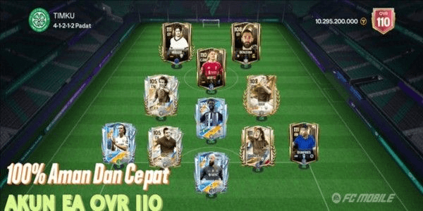Gambar Product AKUN FC MOBILE OVR 110 ISI MULLER