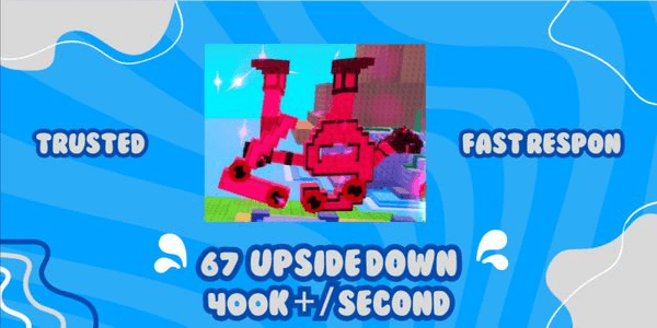 Gambar Product 67 UpsideDown 400k++/sec || Plants Vs Brainrots