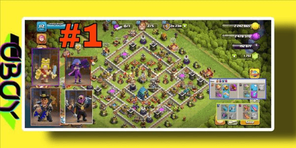 Gambar Product Town Hall 12 semi max (safe guaranteed)