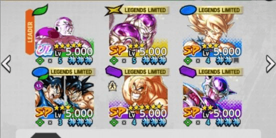 Gambar Product 5 STAR UL Frieza Fullpower + 4LL many stars | Full Godly Equipment| 10kCC | Android