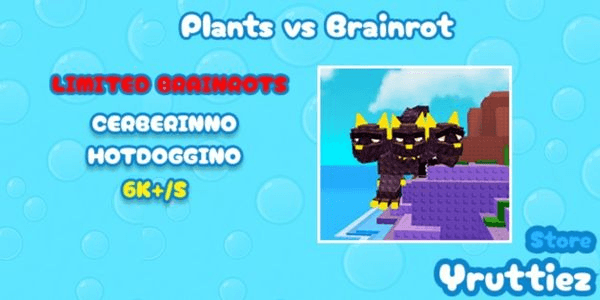 Gambar Product Limited Brainrots | Plants vs Brainrots