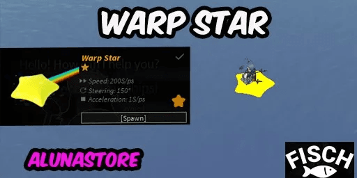 Warp Star Boat - Fish - RBL