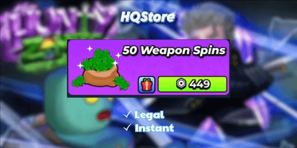 50 weapon Spins [449rb]