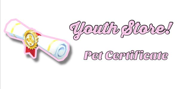 Gambar Product Pet Certificate - Adopt Me