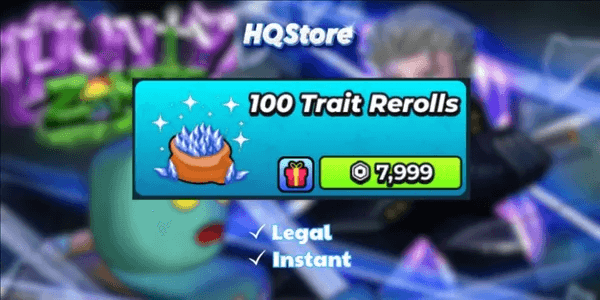 100 Trait Rerolls [7999rb]