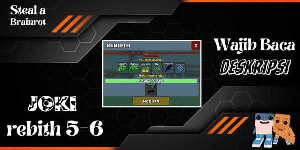 Gambar Product JOKI REBITH 5 TO 6